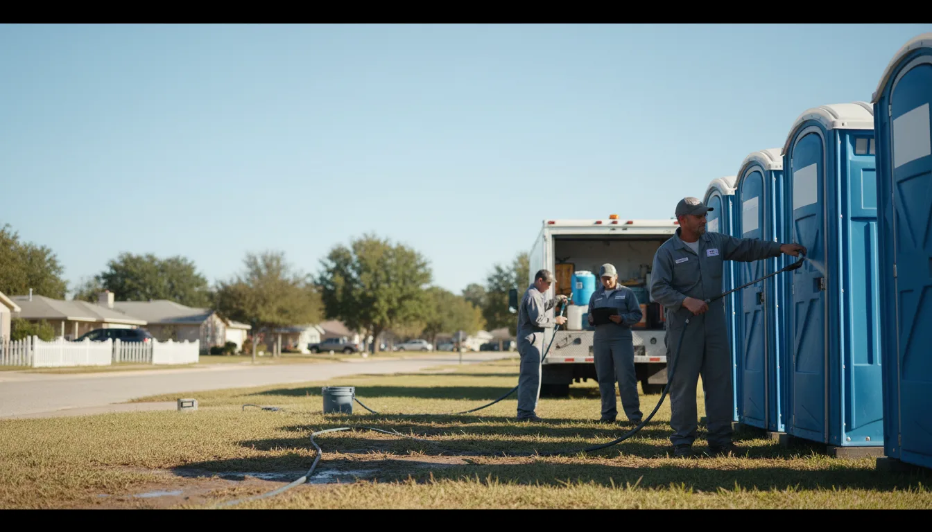 Long-Term Portable Toilet Rental in Somerset, OH near me